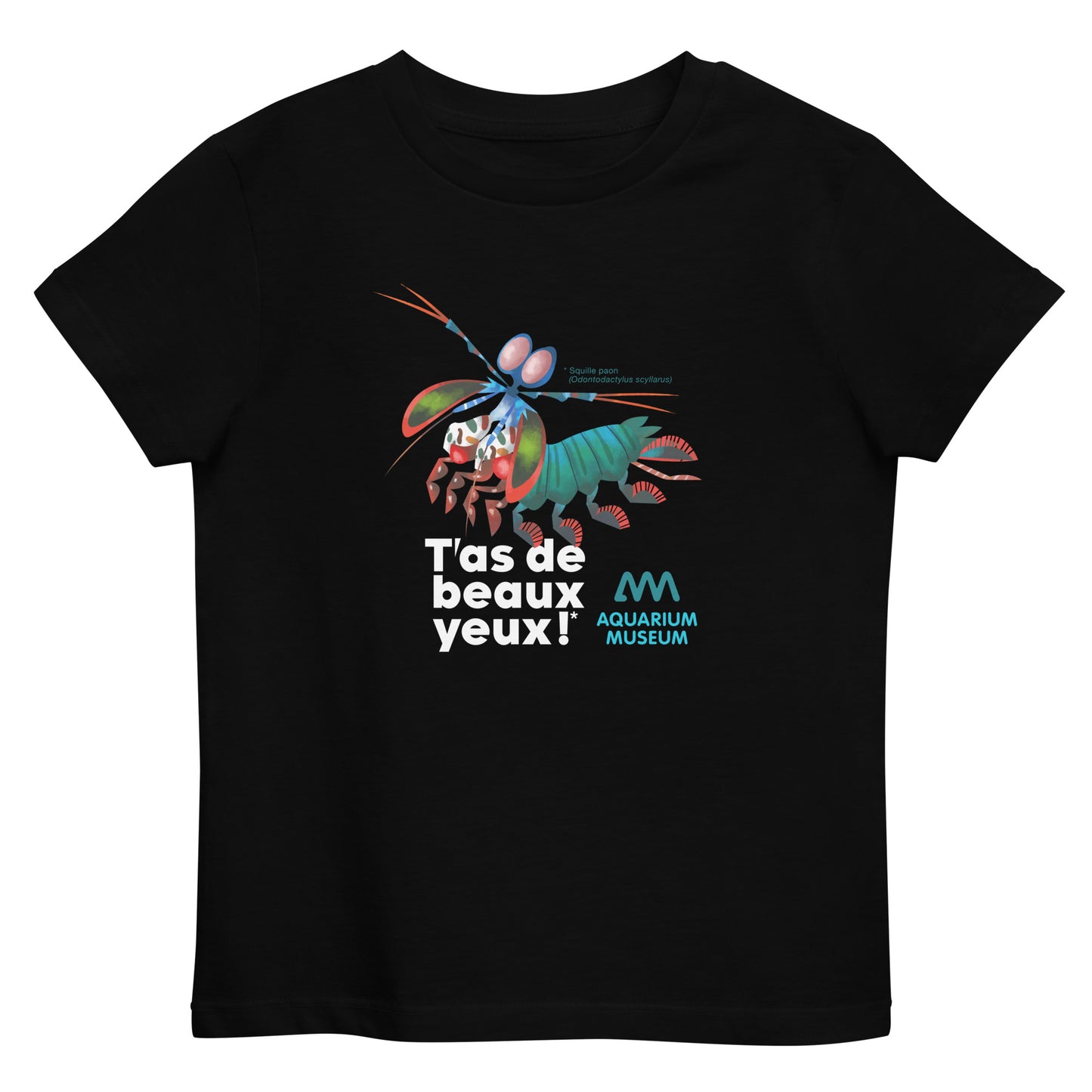 T-shirt Squille paon - T’as de beaux yeux