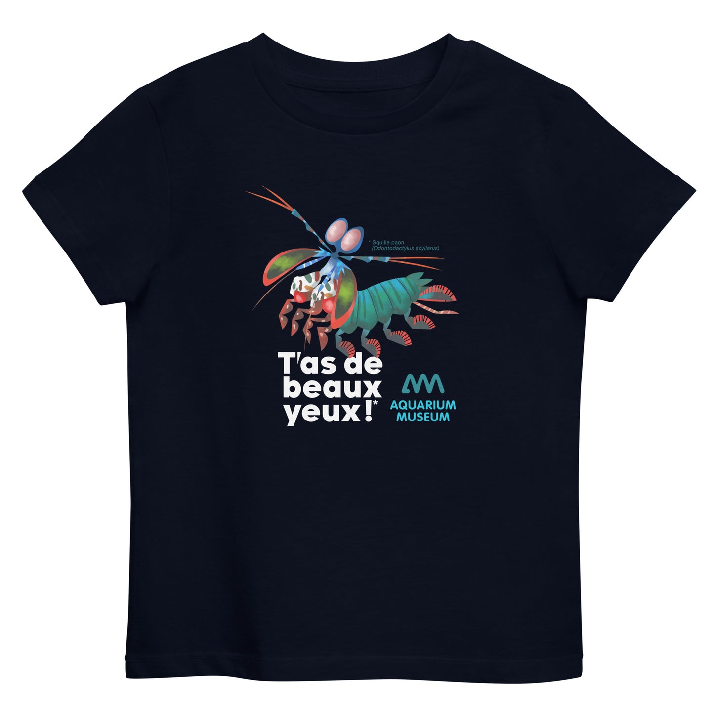 T-shirt Squille paon - T’as de beaux yeux