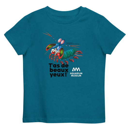 T-shirt Squille paon - T’as de beaux yeux