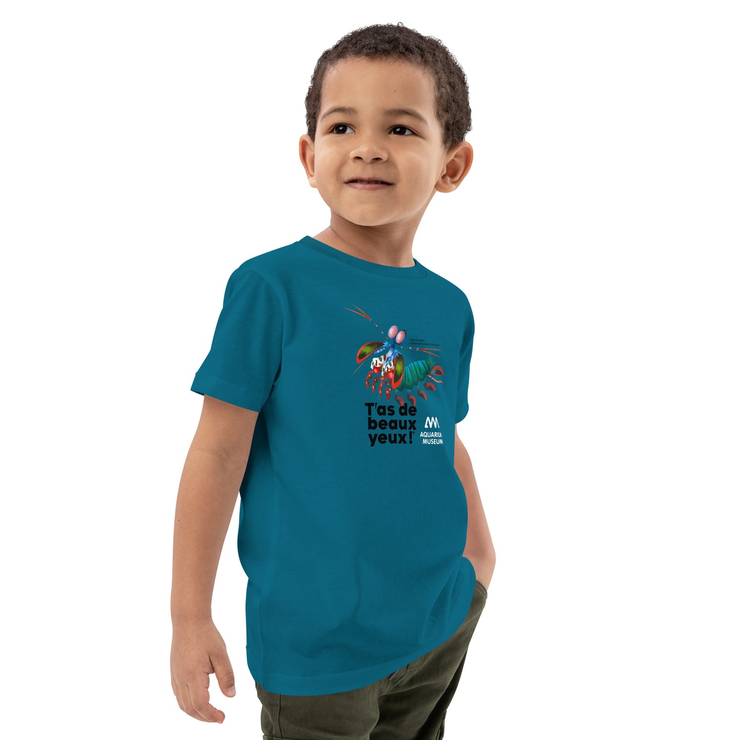 T-shirt Squille paon - T’as de beaux yeux