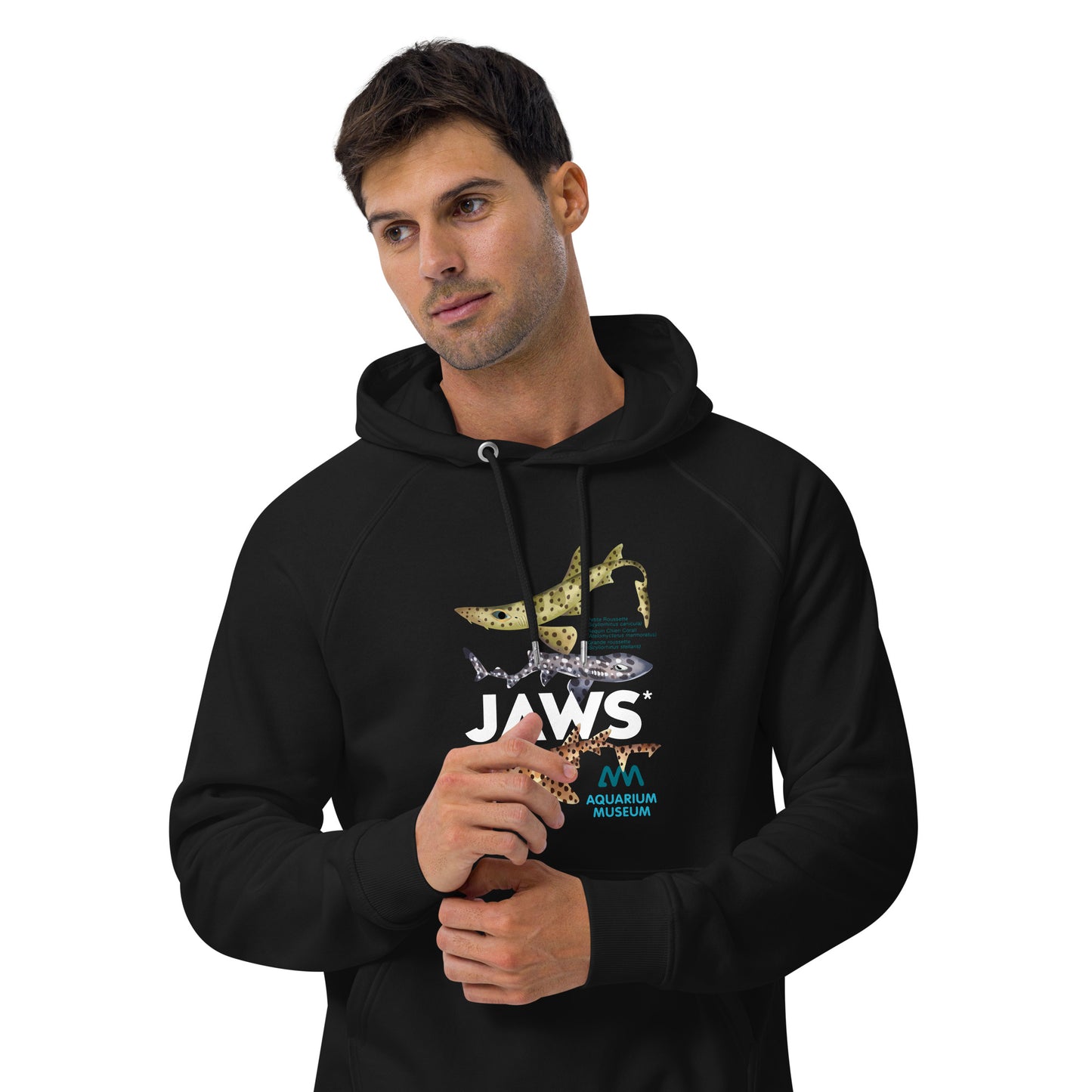 Pull à capuche Requin Chien Corail, Petite et Grande Roussette - JAWS