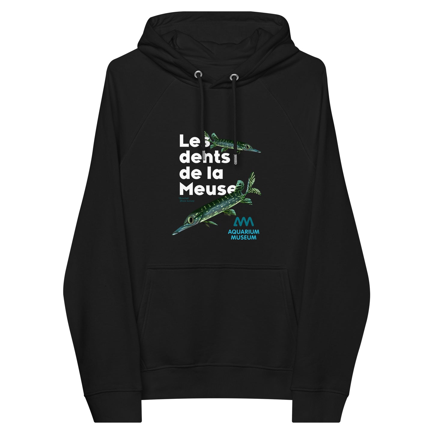 Pull à capuche Brochet - Les dents de la Meuse
