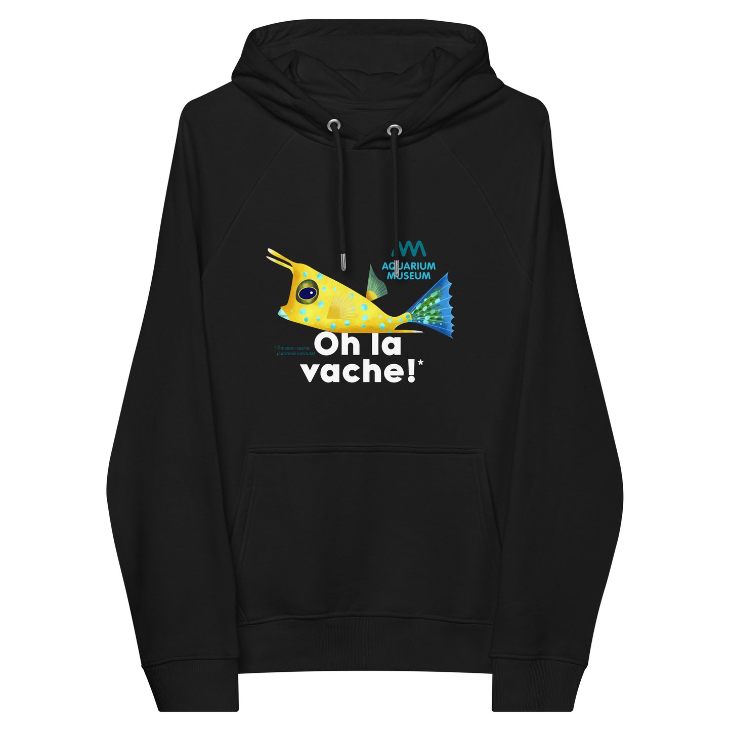 Pull à capuche Poisson-vache - Oh la vache!
