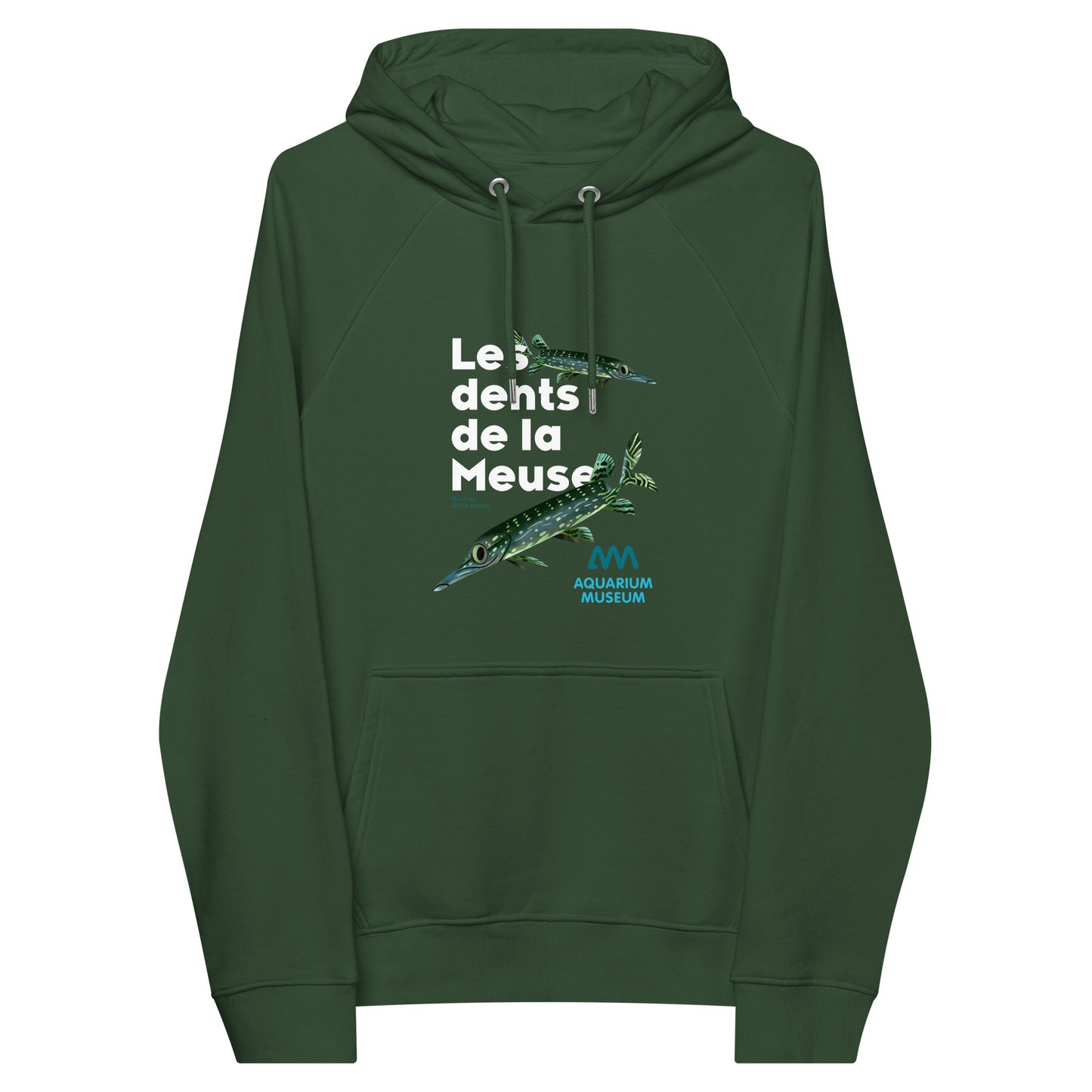 Pull à capuche Brochet - Les dents de la Meuse