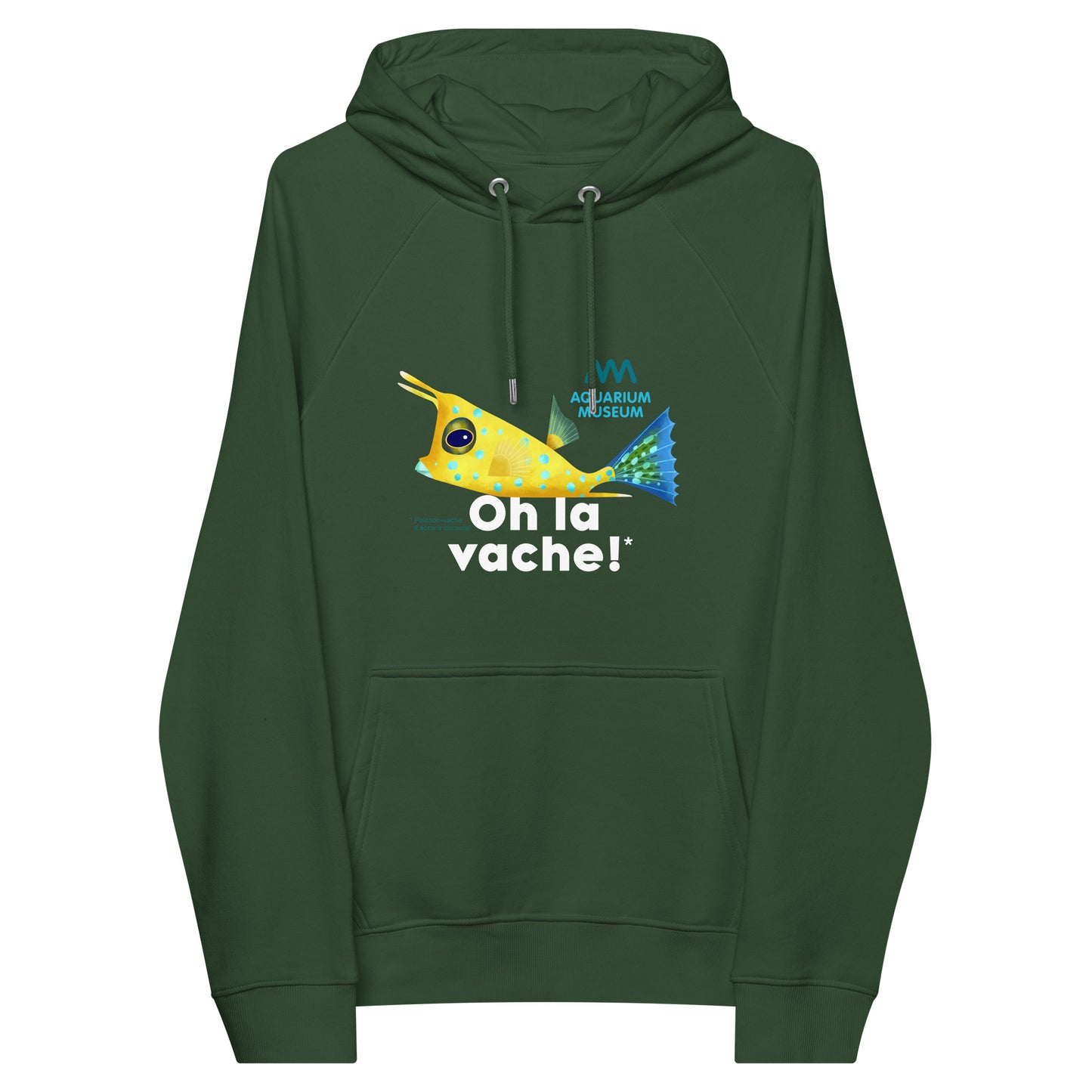 Pull à capuche Poisson-vache - Oh la vache!