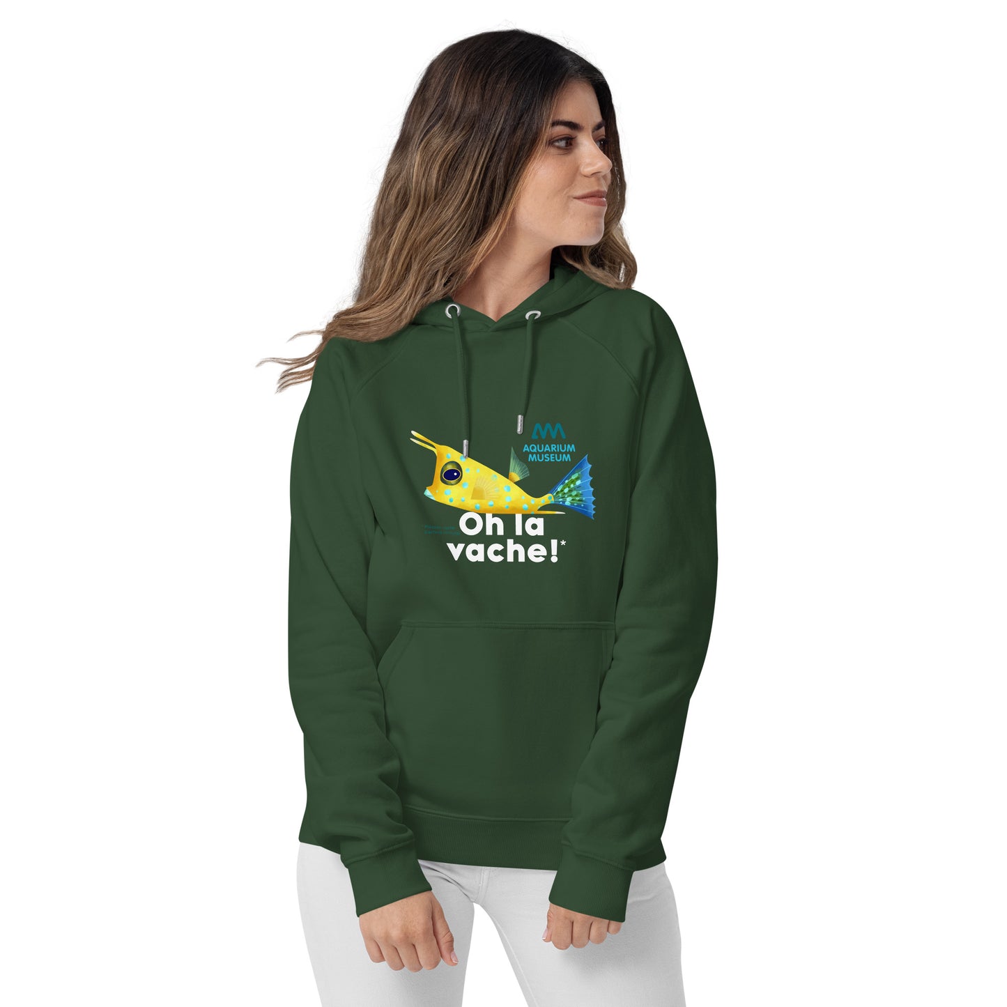 Pull à capuche Poisson-vache - Oh la vache!