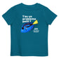T-shirt Poisson-Chirurgien Bleu - T’as un problème petit